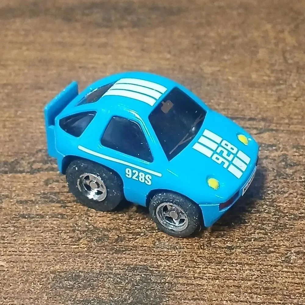 Miniature Tonka Turbo Tricksters Blue Pull Back Car
